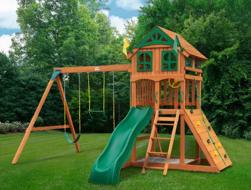 How to Restore a Wooden Swing Set