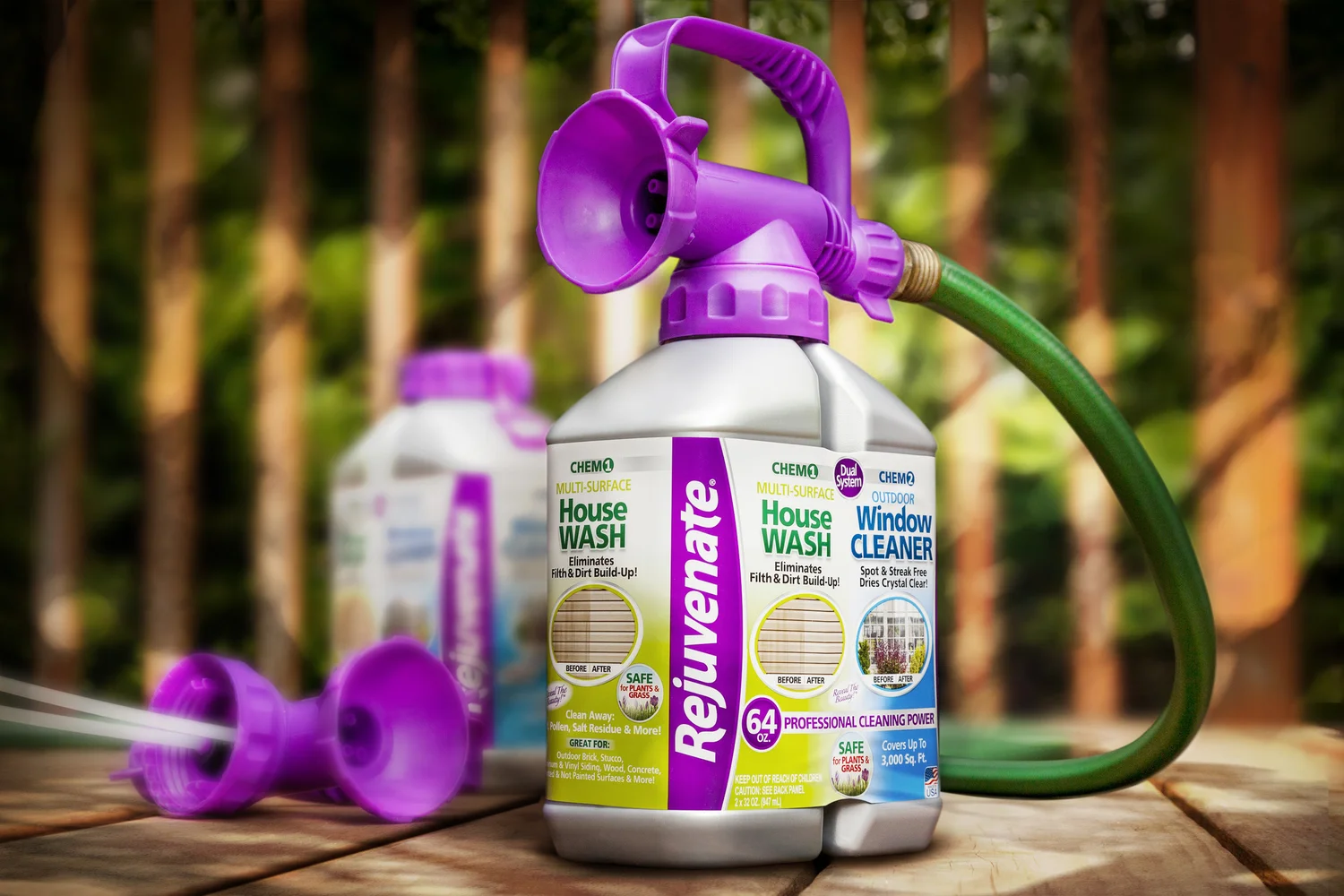 Rejuvenate Dual System Outdoor House Wash and Window Cleaner — Studio One Eleven