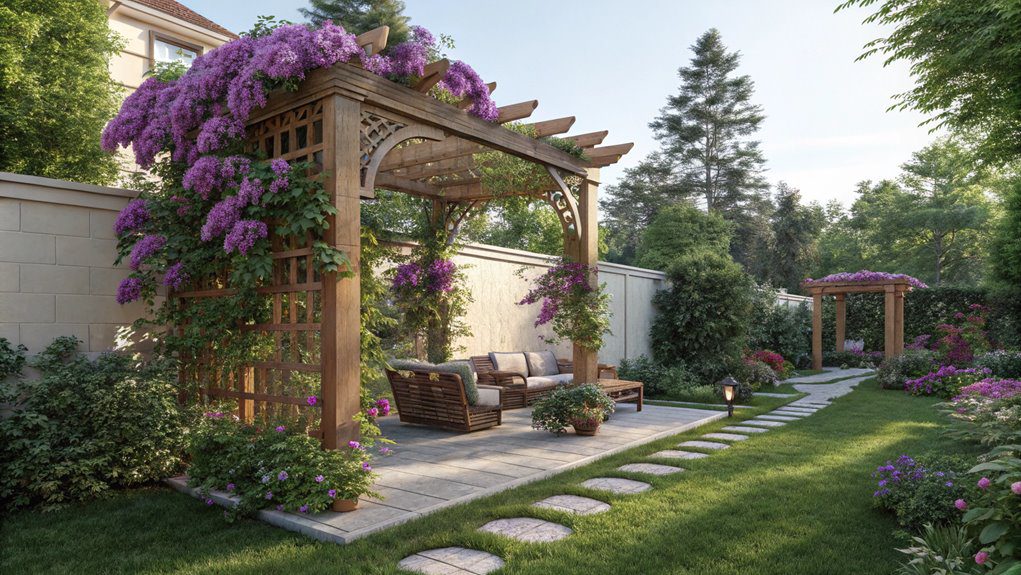 charming plant support trellises
