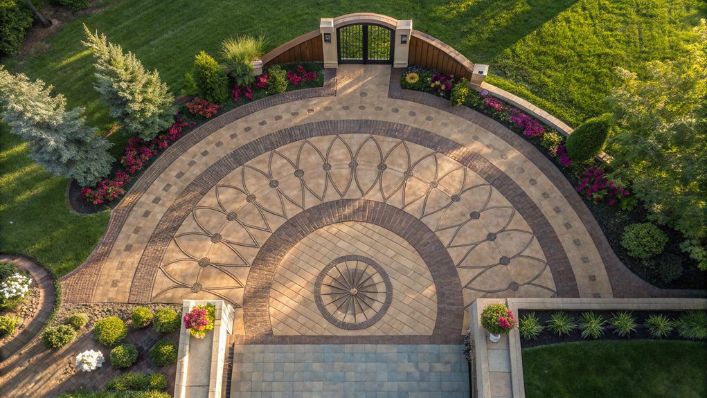 elegant curved entryways design