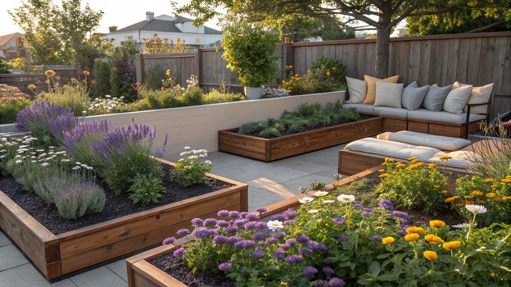 elevated gardens for gatherings