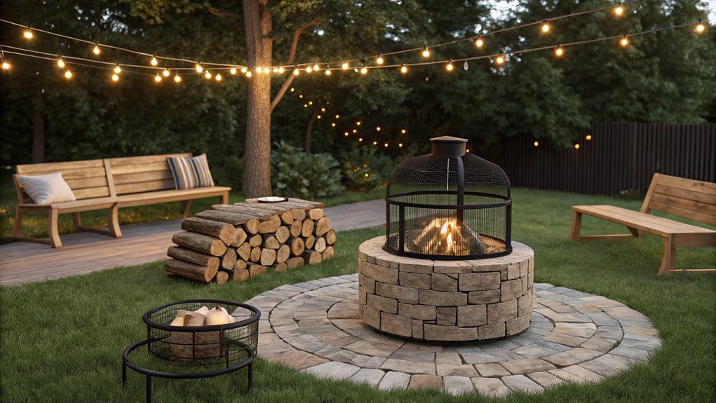firewood storage solution design