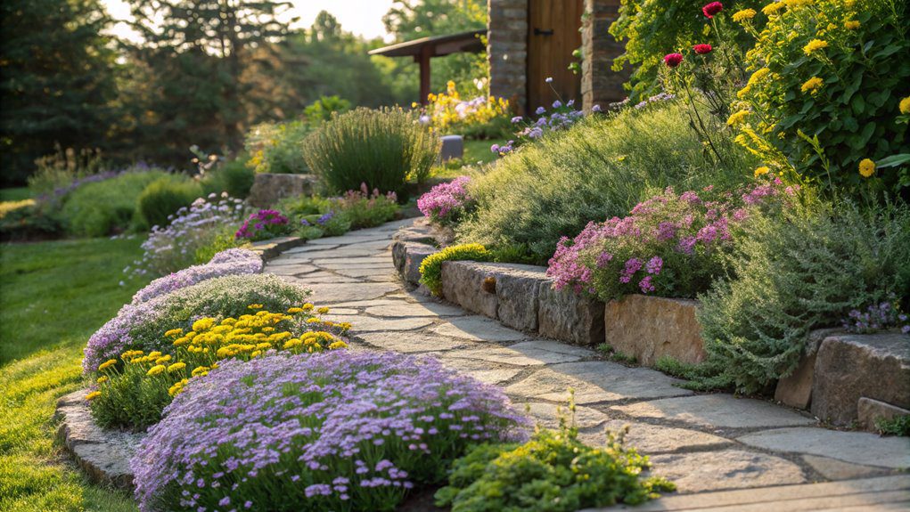ground cover plant borders