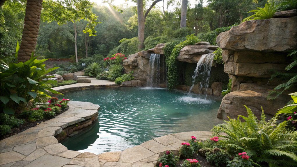 natural beauty of waterfalls