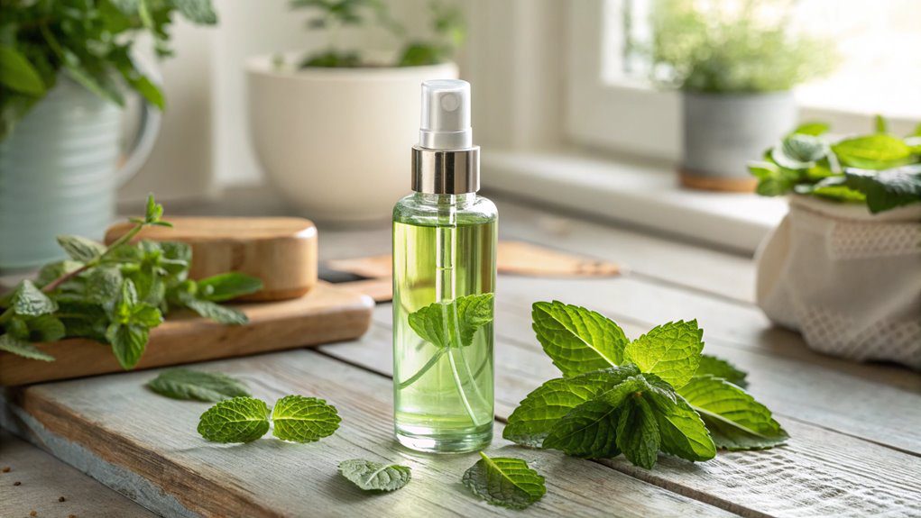 peppermint oil spray usage