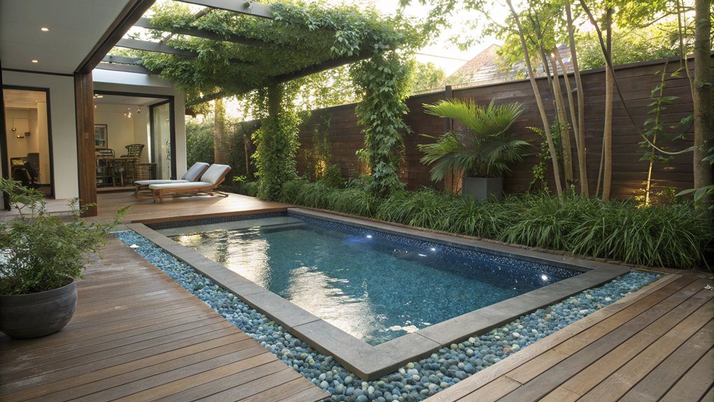 space saving plunge pools