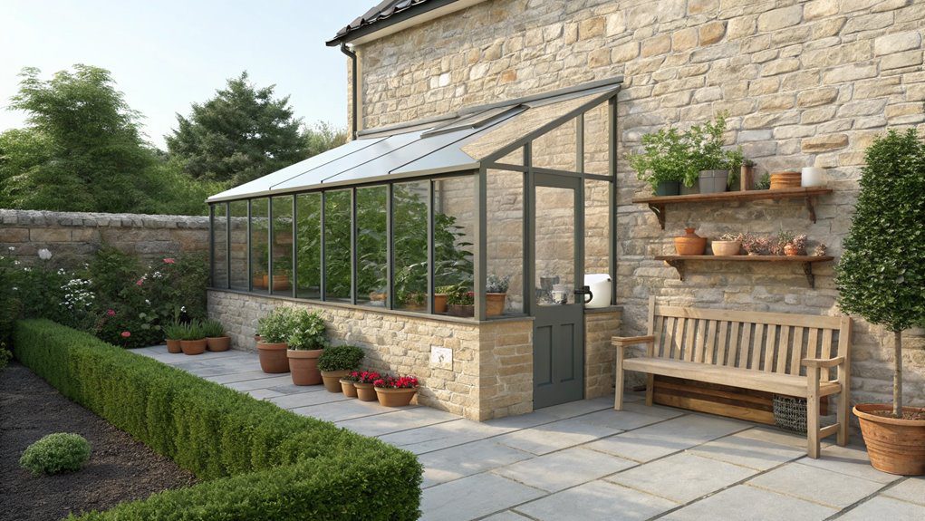 attached structure for plants