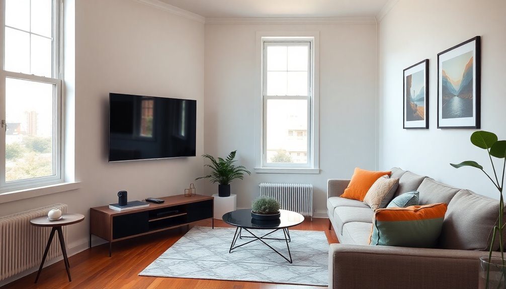corner tv space efficiency