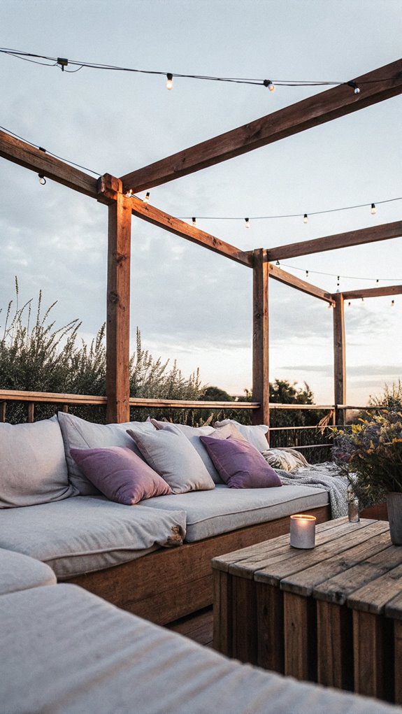 cozy seating space design