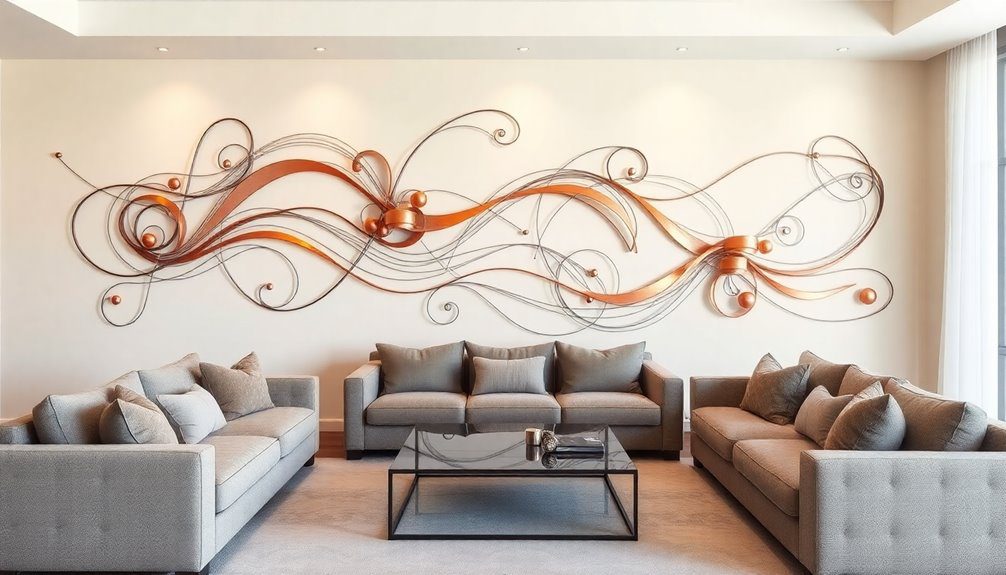 creative decorative metal art