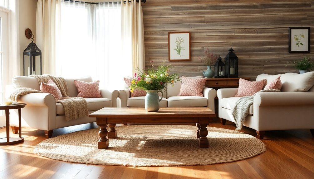 farmhouse inspired decorative elements