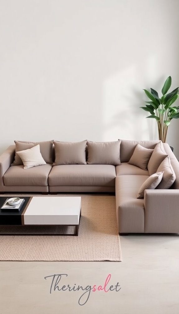 flexible modular sofa options