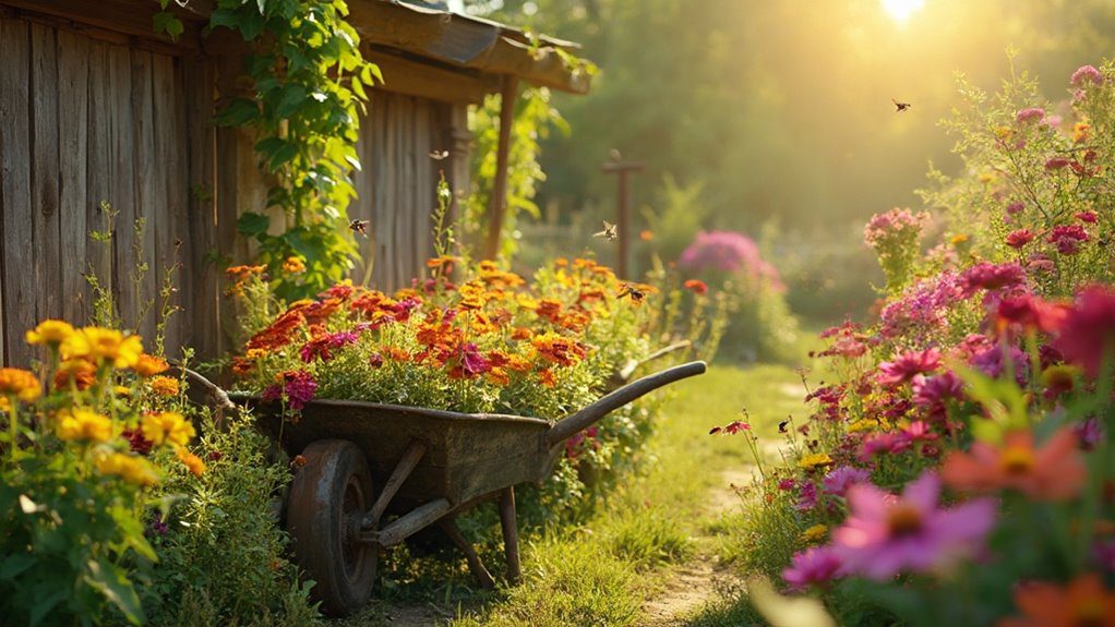 pollinator friendly backyard gardening