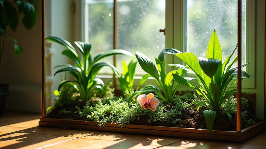 small indoor plant shelter