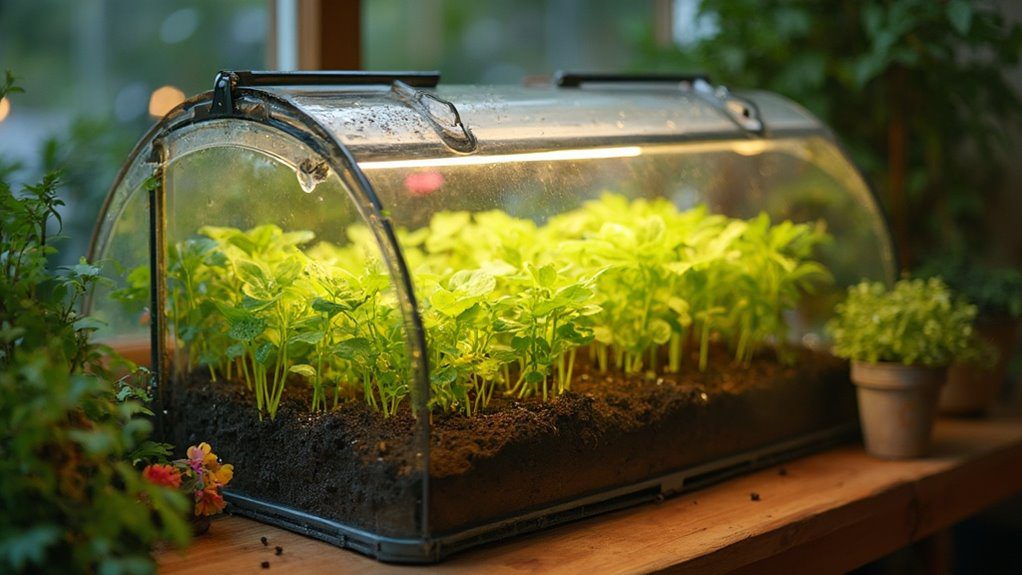 space saving indoor gardening solution