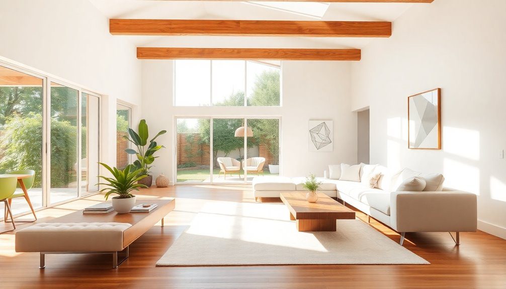 spacious and interconnected spaces