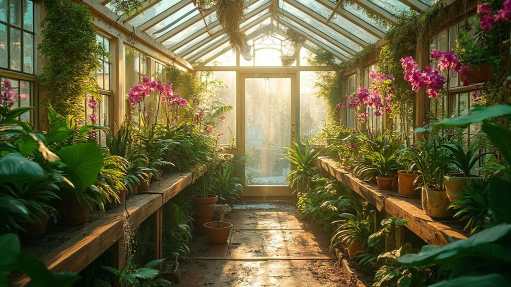 spacious gardening environment setup