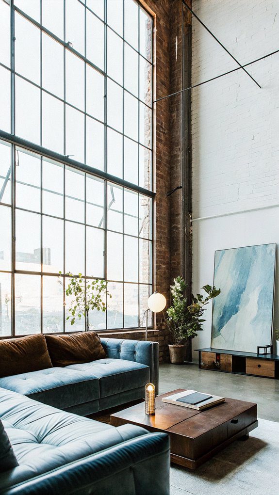 stylish urban living space
