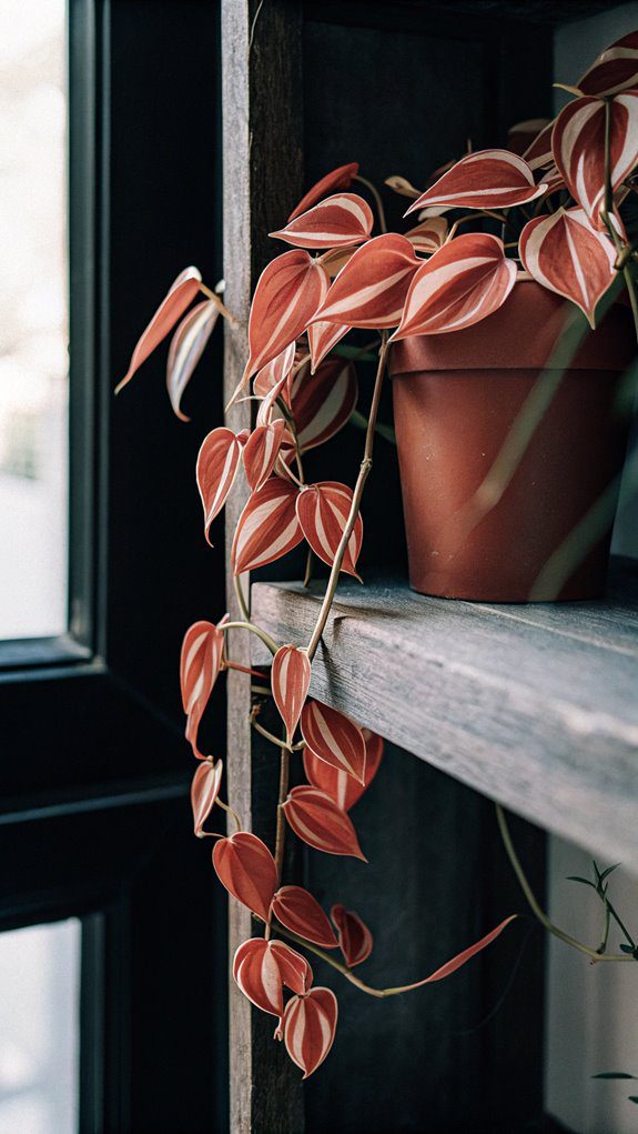 tropical climbing houseplant variety