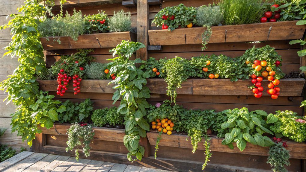 vertical space utilization gardening