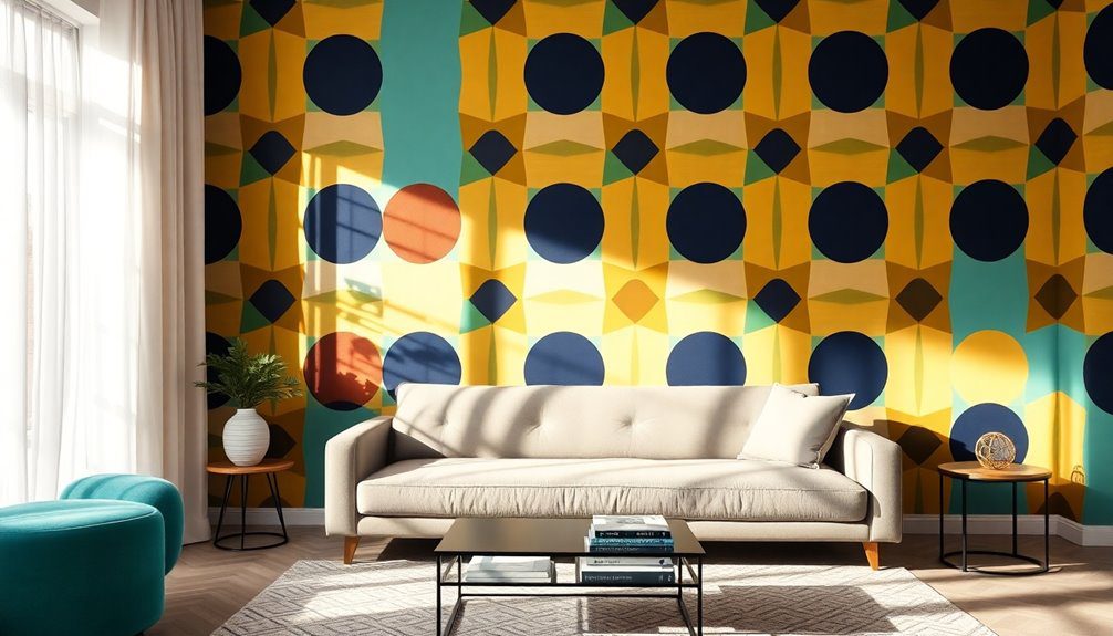 vibrant geometric patterns showcase