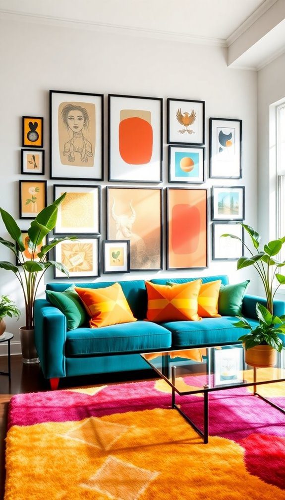 vibrant hues and designs