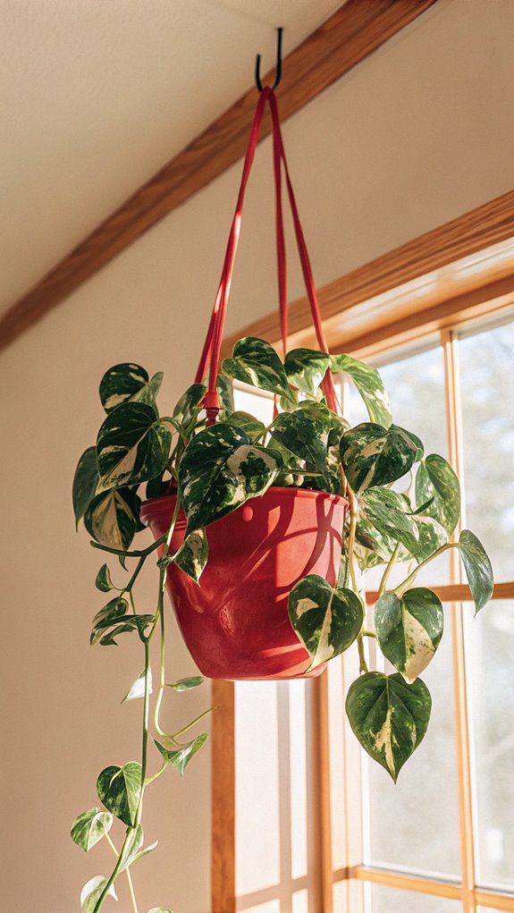 vibrant indoor climbing plant
