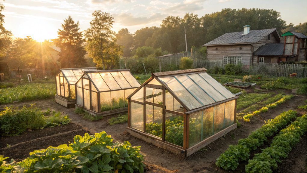 winter vegetable growing shelter