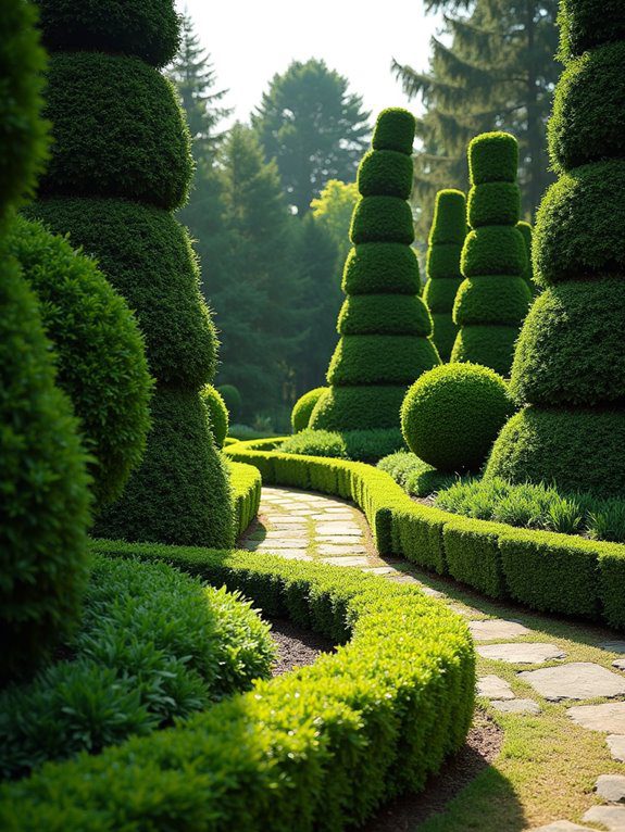 boxwood planting design ideas