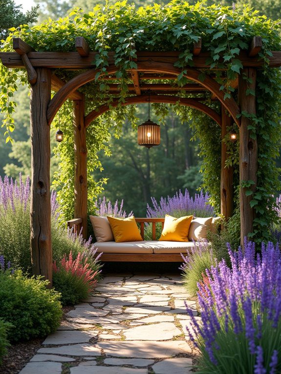 charming outdoor relaxation space