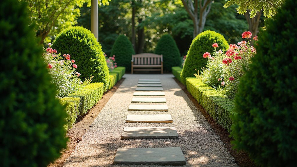 charming rustic stone walkways