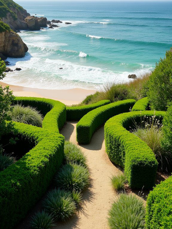 coastal boxwood landscape design