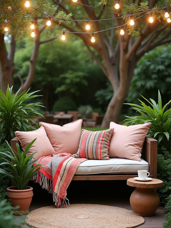 cozy seating arrangement design