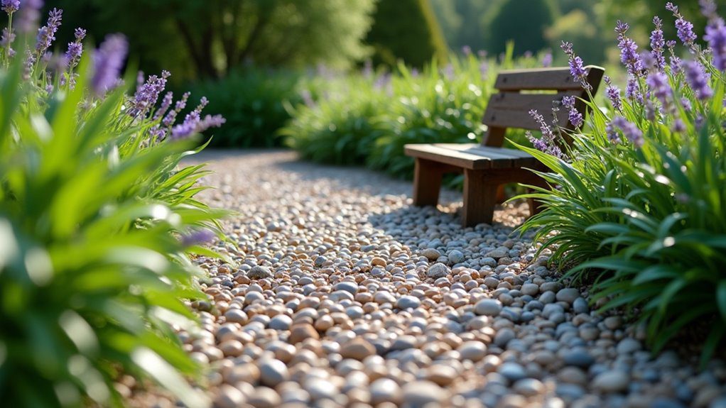 creative pebble landscaping ideas