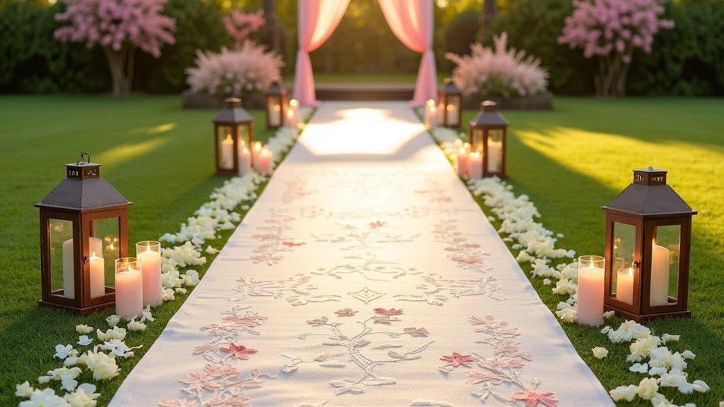 customizable aisle runner designs