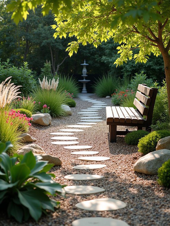 design a rock garden