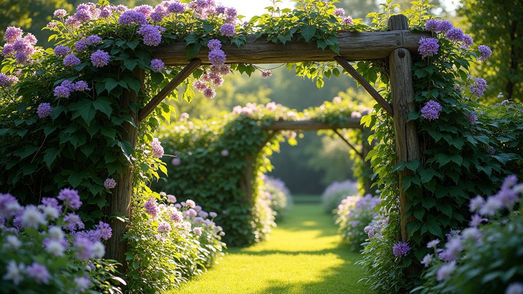 eco friendly garden support structures
