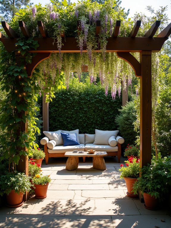 elegant outdoor shade structure
