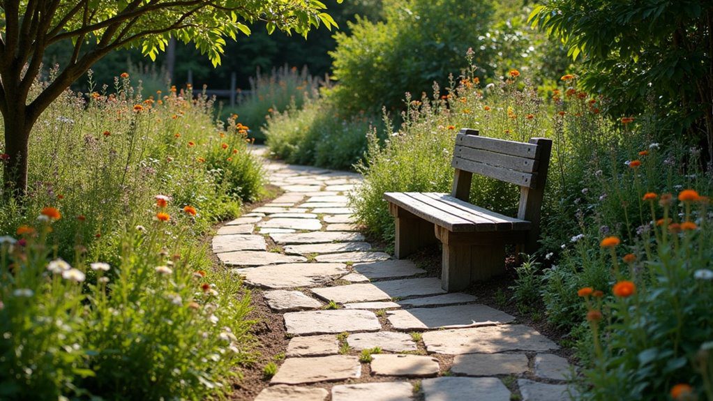 flagstone rustic outdoor appeal