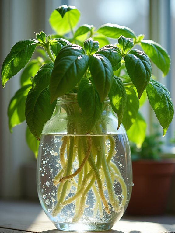 fresh aromatic culinary herb