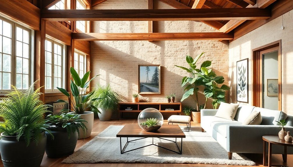 incorporate greenery for freshness