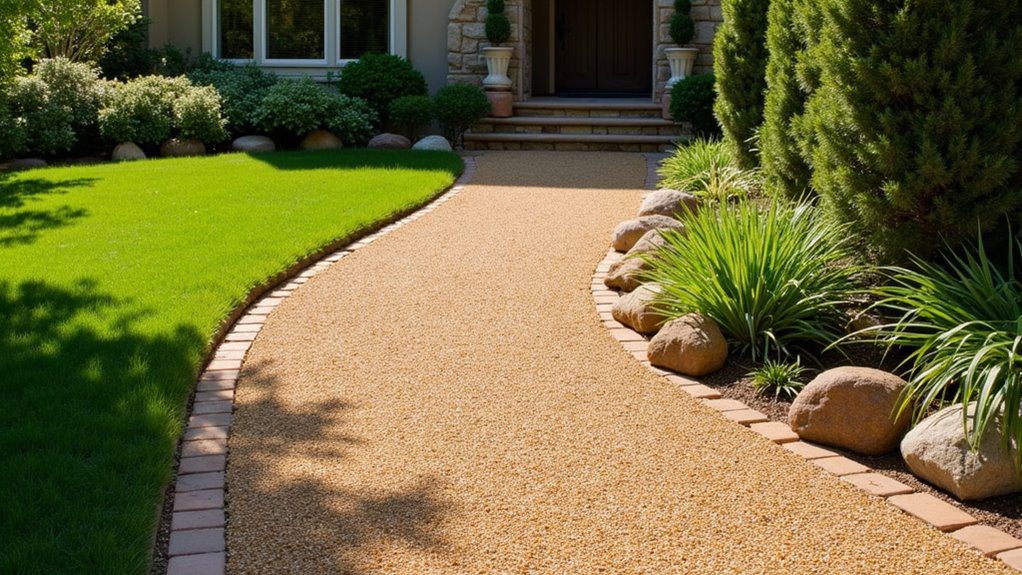 inexpensive crushed granite option