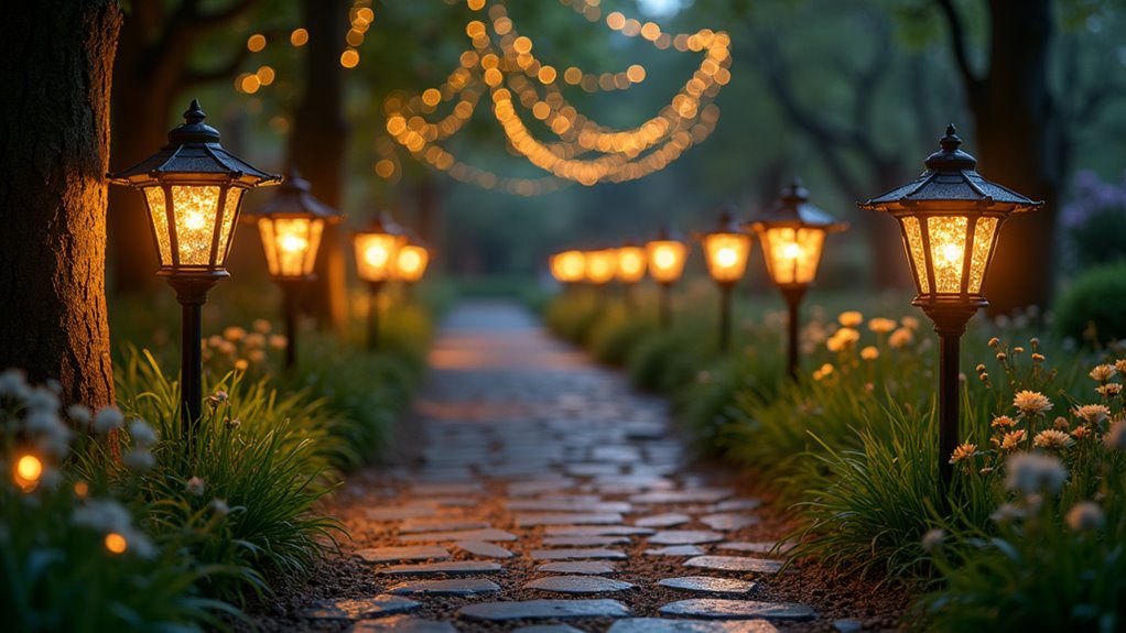 magical illuminated garden trail