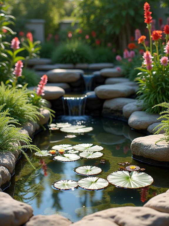 miniature aquatic decoration elements