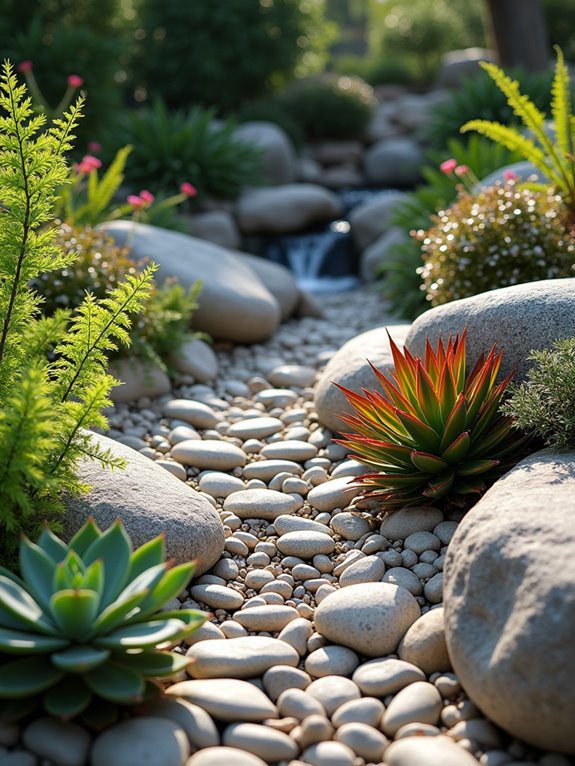 natural stone landscape design