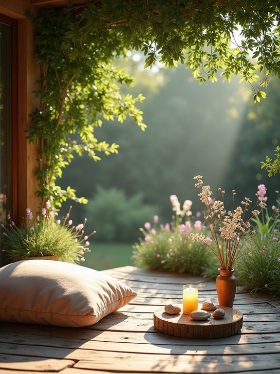 peaceful relaxation space