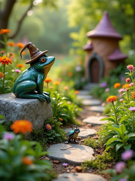 playful outdoor art pieces