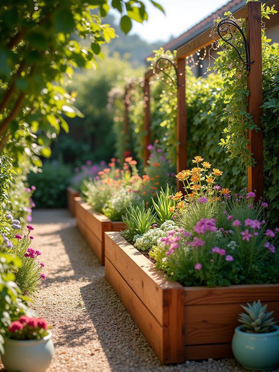 raised planting containers design