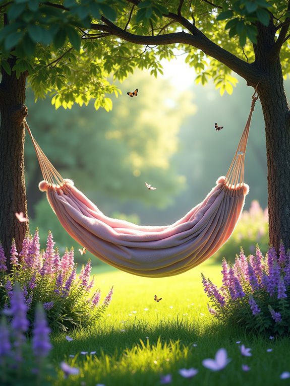 relaxing in nature s embrace