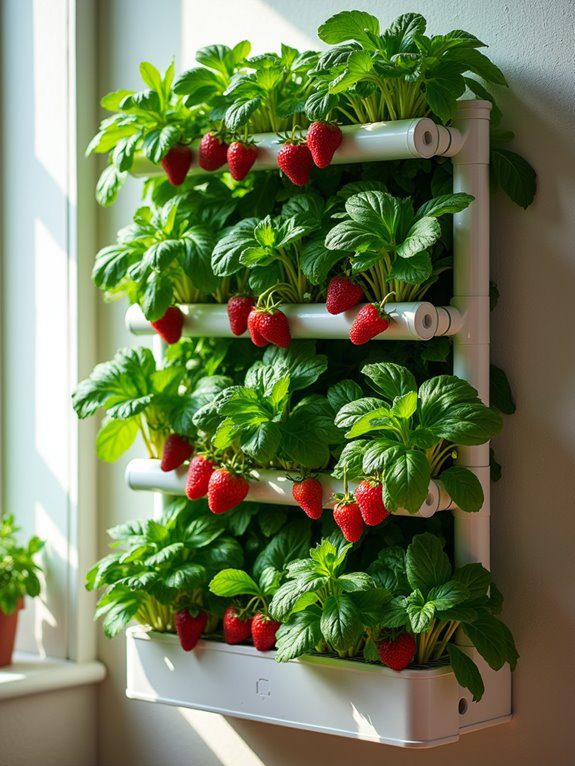 soil less vertical farming system